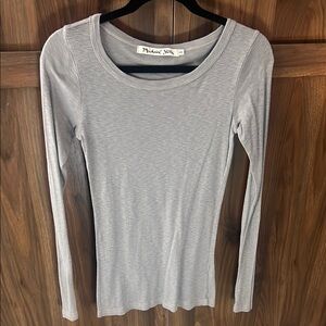 Michael Stars Gray Long Sleeve T-shirt-LIKE NEW